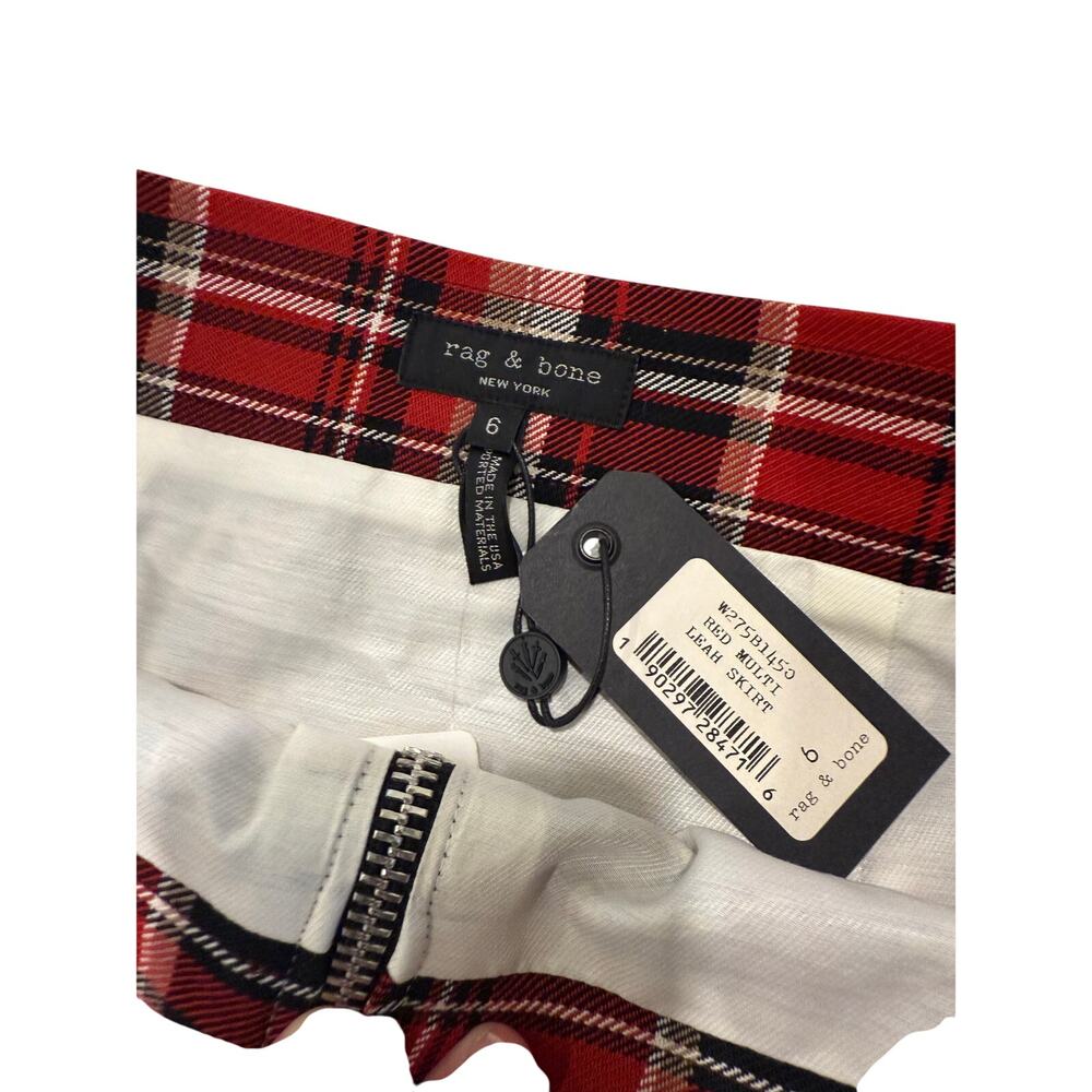 Rag & Bone NWT Plaid Jacket (Size M) & Matching S… - image 9